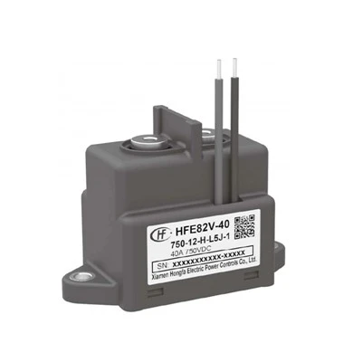HFE82V-40 HONGFA Høyspent DC-kontaktor 450V 750V 40A
