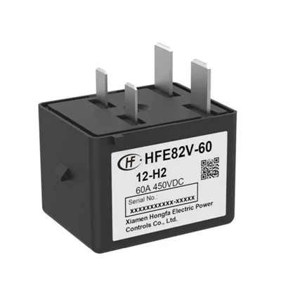 HFE82V-60 HONGFA Høyspent DC-kontaktor 450V 750V 60A